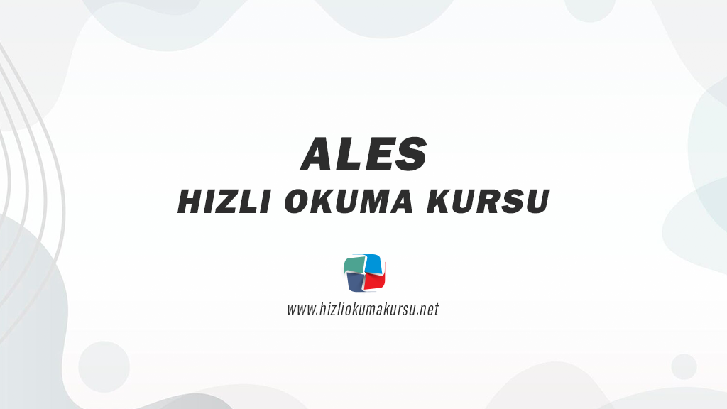 ALES HIZLI OKUMA KURSU